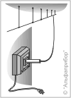 Рисунок ионизатора воздуха (Люстры Чижевского) Аэроион-25, модификации Аэроион-Про
