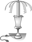 Ионизатор воздуха (Люстра Чижевского) Аэроион-25, использование настольной лампы