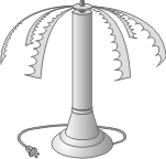 Ионизатор воздуха (Люстра Чижевского) Аэроион-25, модификация Пальма. Официальный сайт производителя.