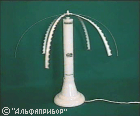 Ионизатор воздуха (Люстра Чижевского) Аэроион-25, модификация Пальма с вращающимся излучателем (ионизирующим электродом)